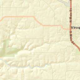 Viroqua Street Map