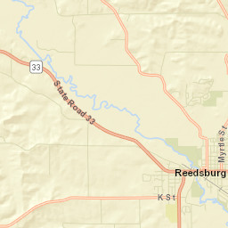 Reedsburg Street Map
