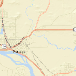 Portage Street Map