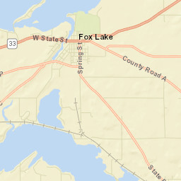 Fox Lake Street Map