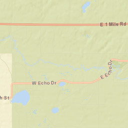 Newaygo County Street Map