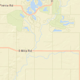 Canadian Lakes Street Map