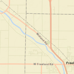 Freeland Street Map