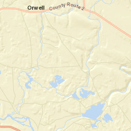 Orwell New York Street Map