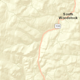 Windsor County Street Map
