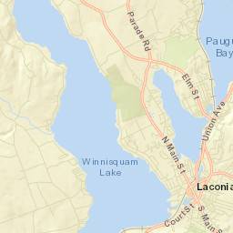 Laconia Street Map