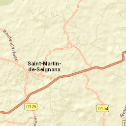 Saint-André-de-Seignanx Street Map