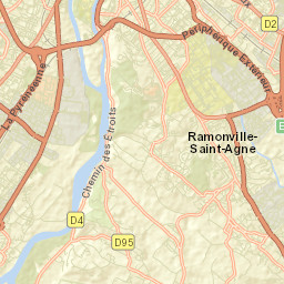 Vieille-Toulouse Street Map