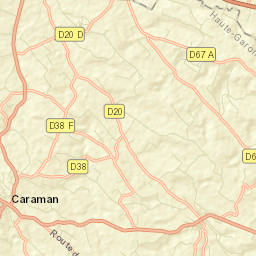 Caraman Street Map