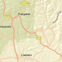 Laurens Street Map