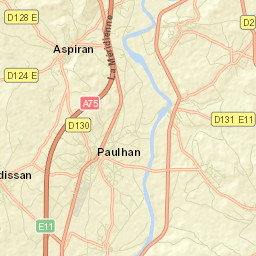 Paulhan Street Map