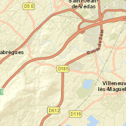 Saint-Jean-de-Védas Street Map