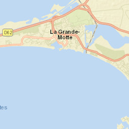 La Grande-Motte Street Map