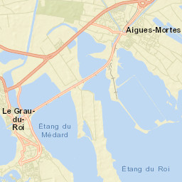 Le Grau-du-Roi Street Map