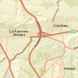 Coudoux Street Map