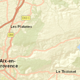 Aix-en-Provence Street Map