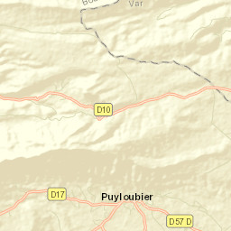 Puyloubier Street Map