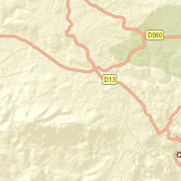 Cotignac Street Map