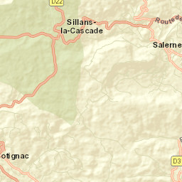 Salernes Street Map