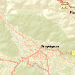 Draguignan Street Map