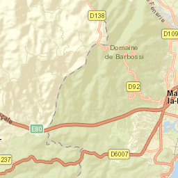 Mandelieu-la-Napoule Street Map