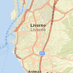 Livorno Street Map