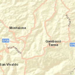 Montaione Street Map