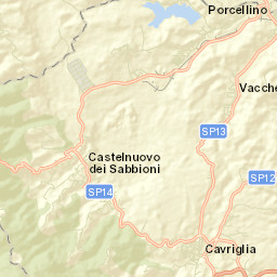 Vacchereccia Street Map