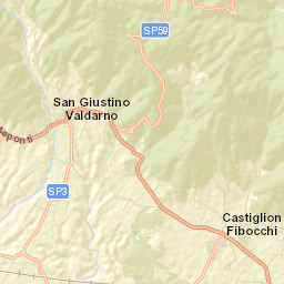 Castiglion Fibocchi Street Map