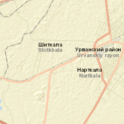 Nartkala Street Map