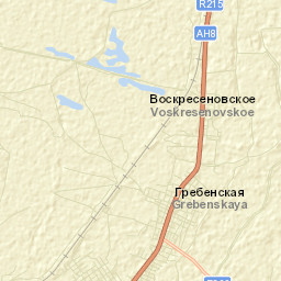 Grebenskaya Street Map