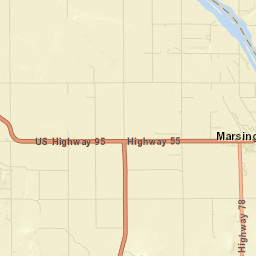 Marsing Street Map
