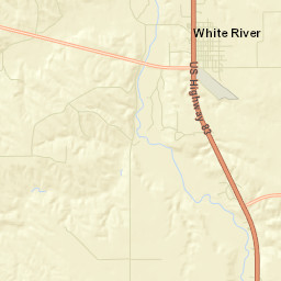 White River Street Map