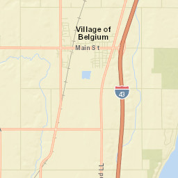 Belgium Street Map