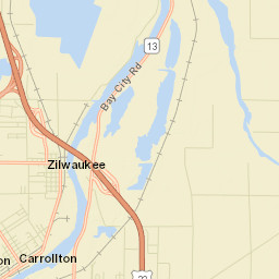 Zilwaukee Street Map