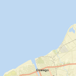 Oswego New York Street Map