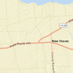 South New Haven New York Street Map
