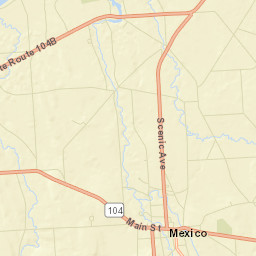 North Church Corner New York Street Map