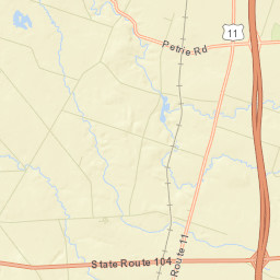 Tylers Corner New York Street Map