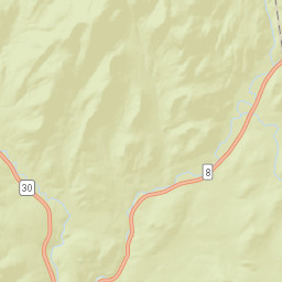 Girards Sugarbush New York Street Map