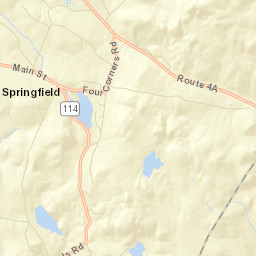 Springfield Street Map