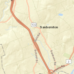 Sanbornton Street Map