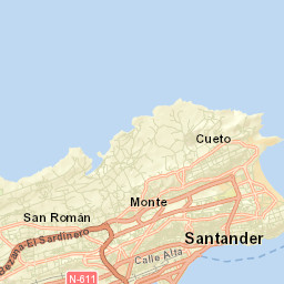 Santander Street Map