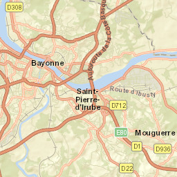 Bayonne Street Map