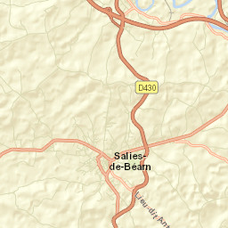 Salies-de-Béarn Street Map