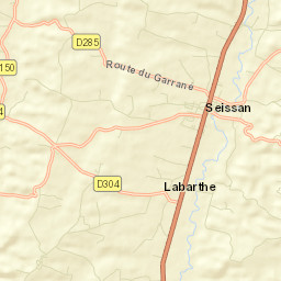 Seissan Street Map