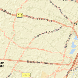 Seysses Street Map
