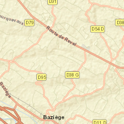 Labastide-Beauvoir Street Map