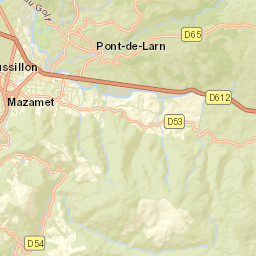 Bout-du-Pont-de-Larn Street Map