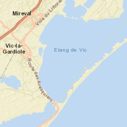 Vic-la-Gardiole Street Map